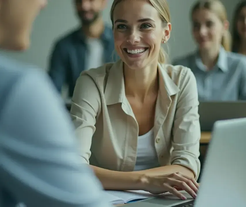 Corporate training by learning consultant